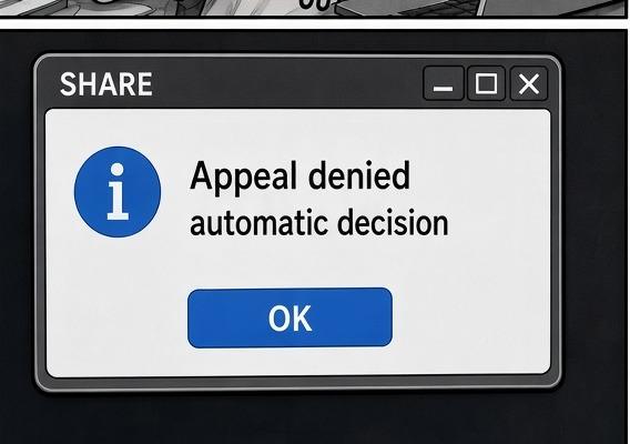 Panel 7: Appeal denied — automatic decision